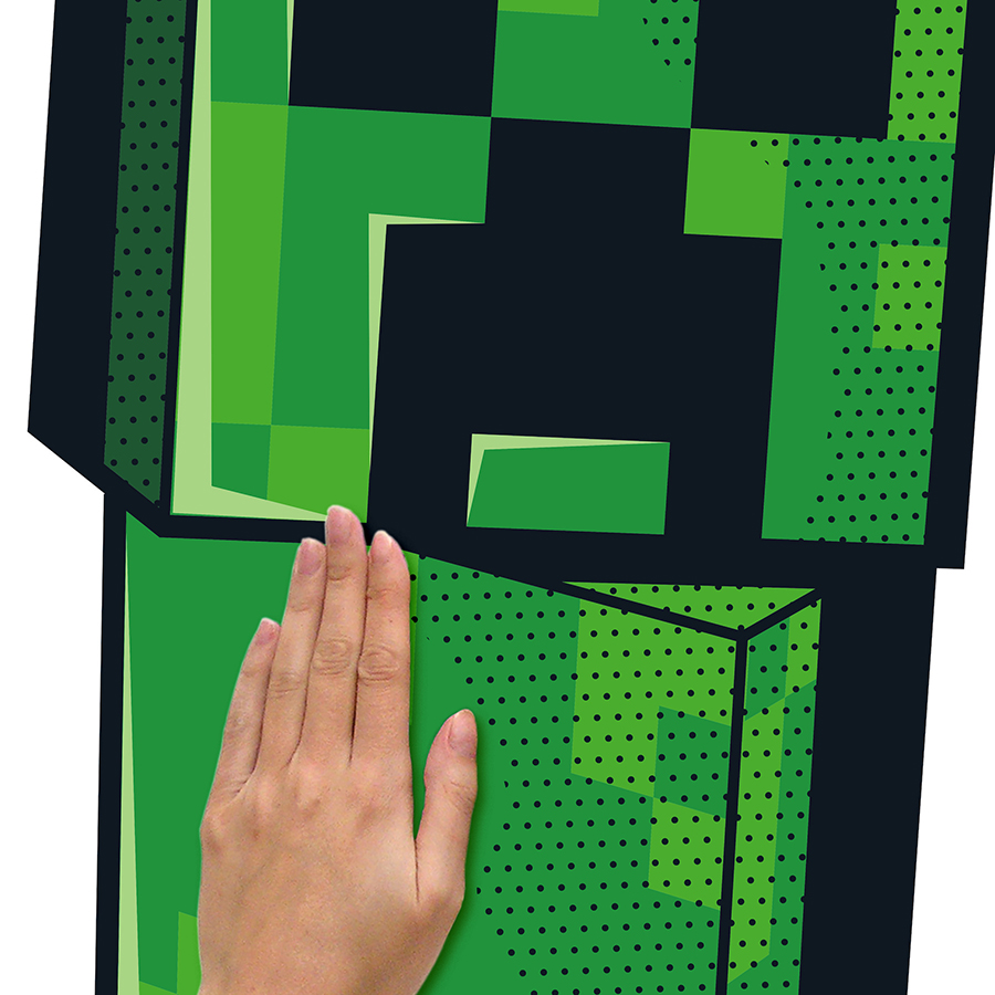 Minecraft Creeper Giant Peel & Stick Wall Decals | RoomMates Décor