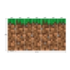 Picture of Minecraft Blocks Peel & Stick Wallpaper Mural