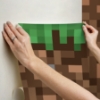 Picture of Minecraft Blocks Peel & Stick Wallpaper Mural