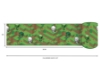 Picture of Minecraft Hillside Peel & Stick Border