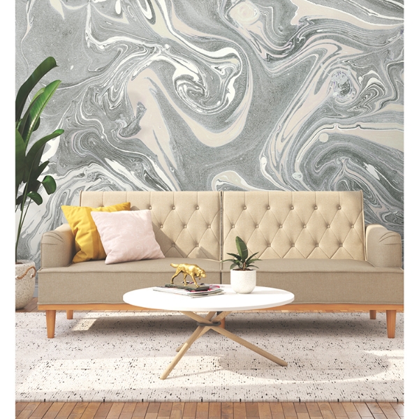 Picture of Mr. Kate Acrylic Pour Peel & Stick Wallpaper Mural