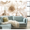 Picture of Mr. Kate  Creamy Floral Peel & Stick Wallpaper Mural