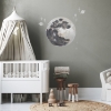 Picture of Mr. Kate Moon Peel And Stick Wall Decal With Metallic Silver Ink