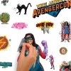 Picture of Ms. Marvel Peel And Stick Wall Decals