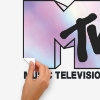 Picture of MTV Holographic Peel And Stick Giant Wall Decals