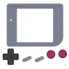 Picture of Nintendo Gameboy Giant Wall Decals with Dry Erase