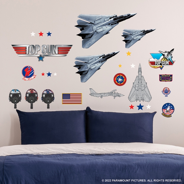 Picture of Top Gun Peel & Stick Wall Decals