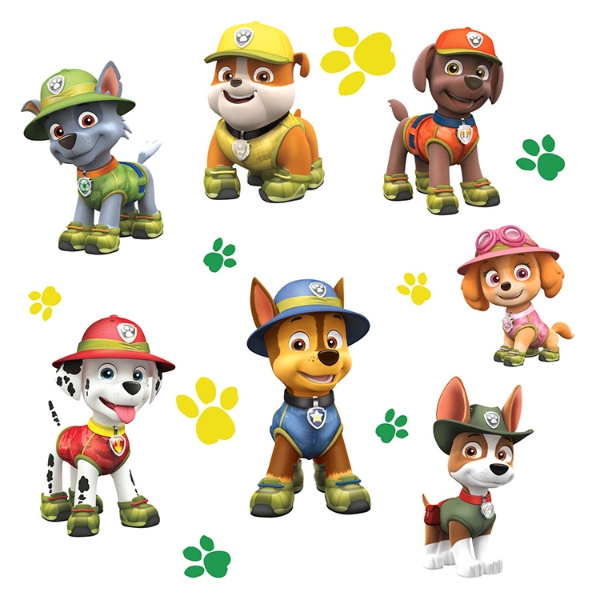 Picture of Jungle Paw Patrol Giant Wall Decals