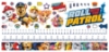 Picture of Paw Patrol Friends Growth Chart Peel and Stick Wall Decals