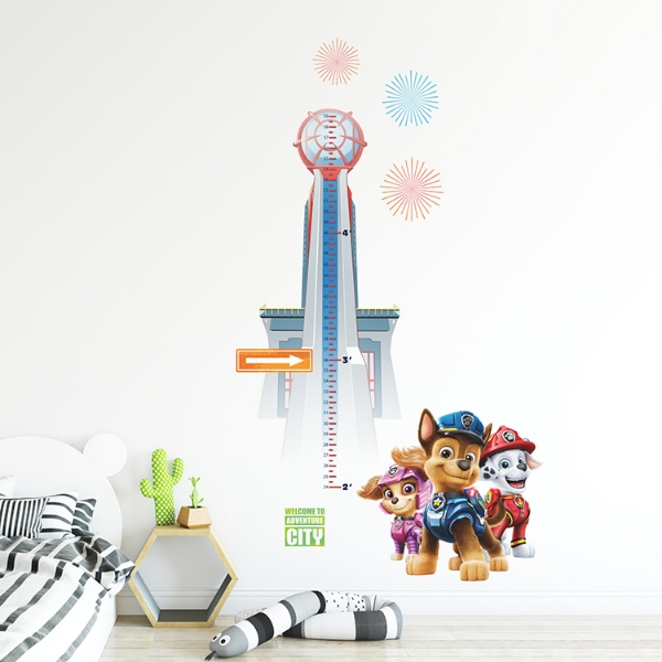 Picture of Paw Patrol Growth Chart Peel And Stick Wall Decals