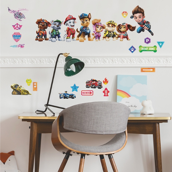 Picture of Paw Patrol Movie Peel And Stick Wall Decals