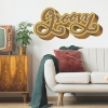 Picture of Groovy Retro Peel and Stick Giant Wall decals