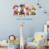 Picture of Paw Patrol Peel and Stick Giant Wall Decals with Alphabet