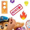 Picture of Paw Patrol Peel and Stick Giant Wall Decals with Alphabet