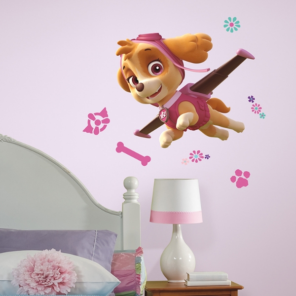 Picture of PAW Patrol Skye Peel and Stick Giant Wall Decals