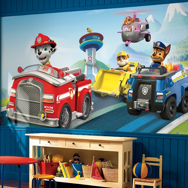 Picture of Paw Patrol Friends XL Spray and Stick Wallpaper Mural