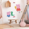 Picture of Peppa Pig and George Playtime Giant Wall Decals