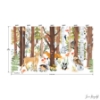 Picture of Forest Animal Hide & Seek Peel & Stick Wall Mural