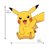 Picture of Pikachu Peel And Stick Giant Wall Decals