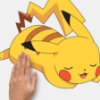 Picture of Pokemon Sleeping Pikachu Giant Peel & Stick Wall Decals