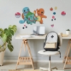 Picture of Pokemon Squirtle, Charizard & Bulbasaur Giant Wall Decals