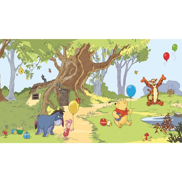 Picture of Pooh & Friends XL Spray and Stick Wallpaper Mural