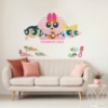 Picture of Powerpuff Girls Giant Peel & Stick Alphabet Personalization Wall Decals