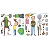 Picture of Rick and Morty Peel and Stick Wall Decals