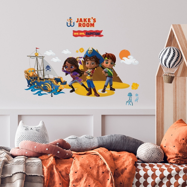 Picture of Santiago Of The Seas Giant Peel & Stick Wall Decals With Alphabet