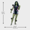 Picture of She Hulk Giant Peel & Stick Wall Decals