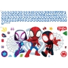 Picture of Spidey And His Amazing Friends Headboard Peel And Stick Giant Wall Decal with Alphabet