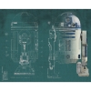 Picture of Star Wars R2-D2 Spray and Stick Wallpaper Mural