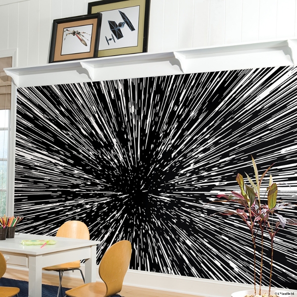 Picture of Star Wars Hyperspace Peel and Stick Mural