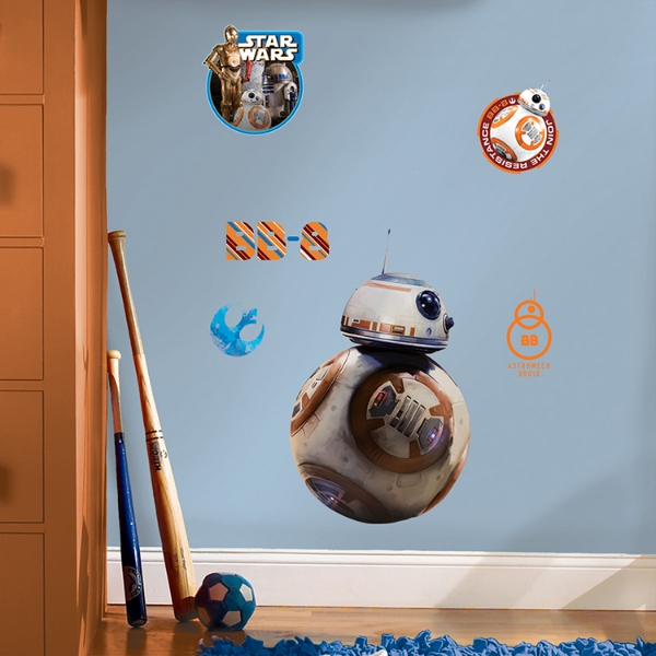 Picture of Star Wars: The Force Awakens BB-8 Giant Wall Decals