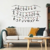 Picture of Netflix Stranger Things Christmas Lights Peel And Stick Giant Wall Decals With Alphabet