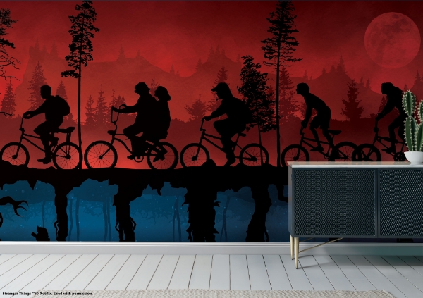 Picture of Stranger Things The Upside Down Peel and Stick Wallpaper Mural