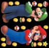 Picture of Super Mario Luigi And Mario Giant Peel & Stick Wall Decals