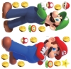 Picture of Super Mario Luigi And Mario Giant Peel & Stick Wall Decals