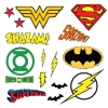 Picture of DC Super Heroes Logos Wall Decals