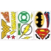 Picture of DC Super Heroes Logos Wall Decals