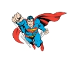 Picture of Classic Superman Peel And Stick Giant Wall Decals With Alphabet