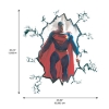 Picture of Alex Ross Superman Cracked Peel And Stick Giant Wall Decal