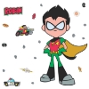 Picture of Teen Titans GO! Robin Peel and Stick Giant Wall Decals