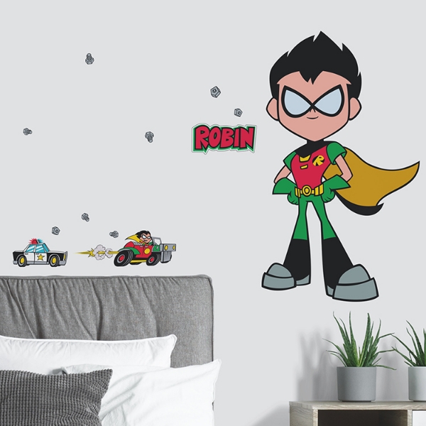 Picture of Teen Titans GO! Robin Peel and Stick Giant Wall Decals