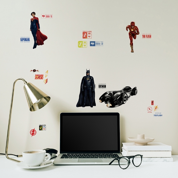 Picture of The Flash Movie Super Heroes Set Wall Decals