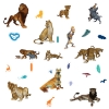 Picture of Disneys The Lion King Character Peel and Stick Wall Decals