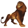 Picture of Disneys The Lion King Simba Peel and Stick Giant Wall Decals