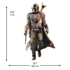 Picture of The Mandalorian Peel and Stick Giant Wall Decals