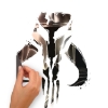 Picture of Star Wars: The Mandalorian Skull Logo This is the Way Peel and Stick Wall Decals