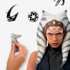 Picture of Ahsoka Peel and Stick Giant Wall Decal